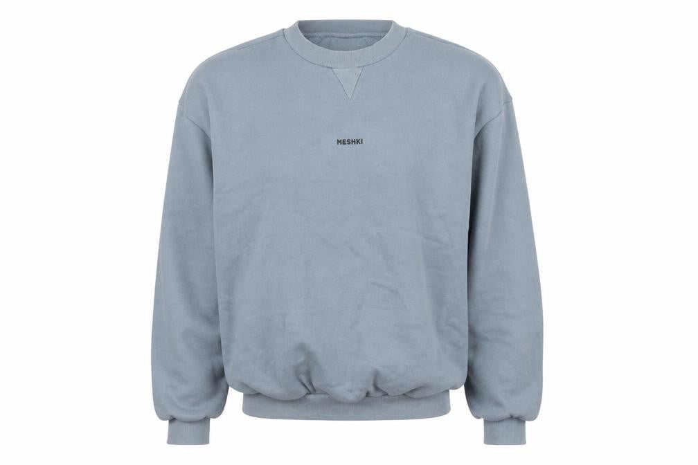 Meshki Unisex Blue XS Pullover Fleece Sweatshirt