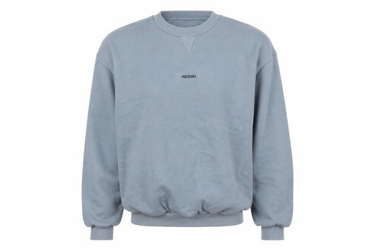 Meshki Unisex Blue XS Pullover Fleece Sweatshirt