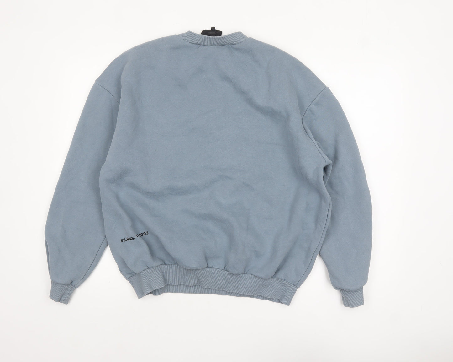 Meshki Unisex Blue XS Pullover Fleece Sweatshirt