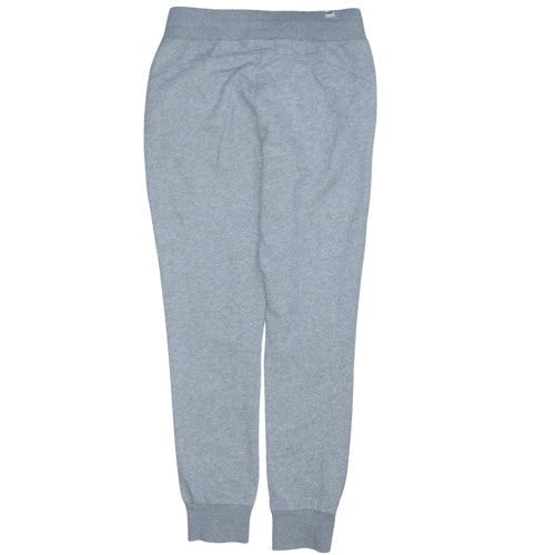 Puma Women's Grey Jogger Sweatpants S Regular Fit Fleece Activewear