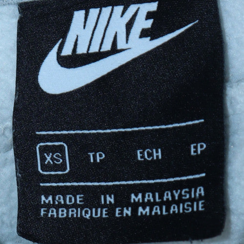Nike Air Men's Grey XS Pullover Hoodie with Logo Print