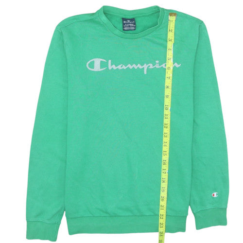 Champion Teens Green XL Pullover Logo Sweatshirt