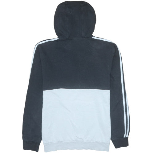 adidas Men's Black Pullover Hoodie L Sports Graphic Logo