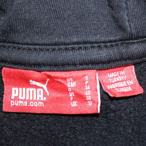 Puma Women Black Size 10 Pullover Hoodie Sweatshirt