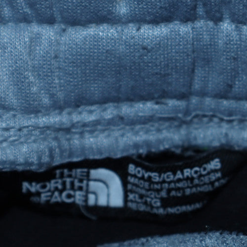 The North Face Boys Blue 1/2 Zip Hoodie XL Polyester Hiking Outdoor