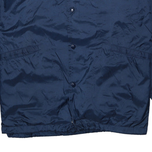 Subway USA Men’s Blue Nylon Hooded Windbreaker Jacket Size M