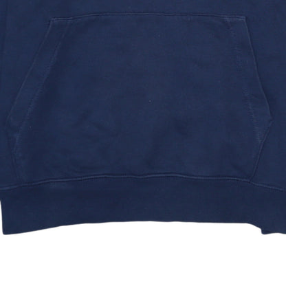 Nike Men's Blue Pullover Hoodie Medium Graphic Sportswear