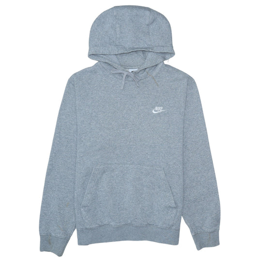 Nike Men's Grey Pullover Hoodie Small Fleece Sweatshirt