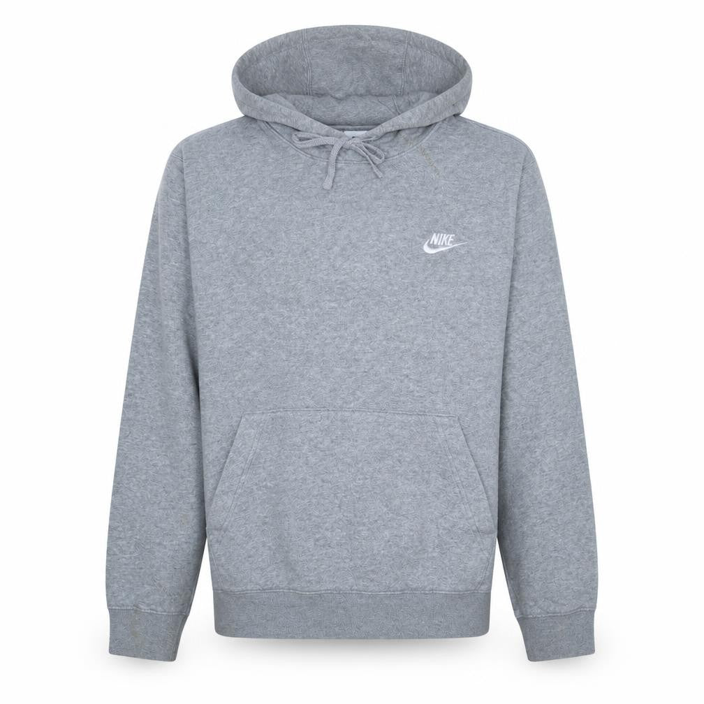 Nike Men's Grey Pullover Hoodie Small Fleece Sweatshirt