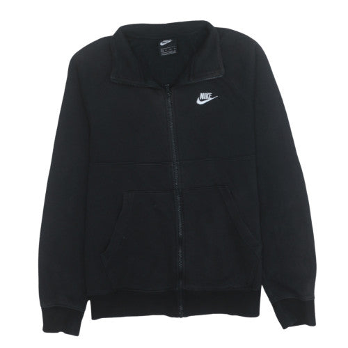 Nike Men's Black XS Full Zip Hoodie Sweatshirt Fleece Cotton Blend