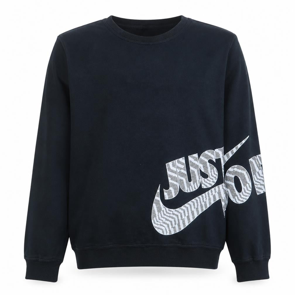 Nike Men's Black Graphic Pullover Sweatshirt M