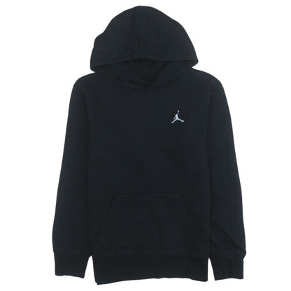 Jordan Mens Black Pullover Hoodie L Regular Fit Fleece