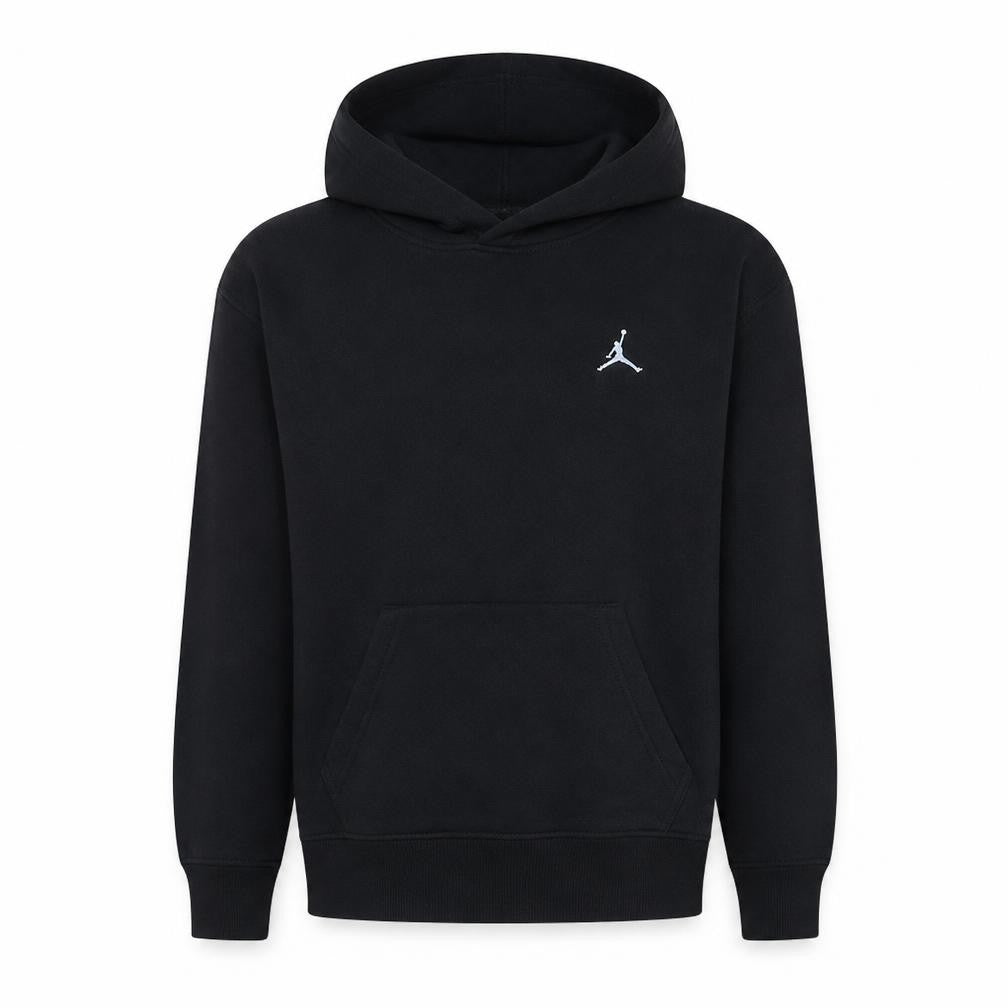 Jordan Teens Black Pullover Hoodie L Regular Fit Fleece