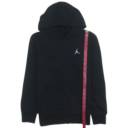 Jordan Mens Black Pullover Hoodie L Regular Fit Fleece