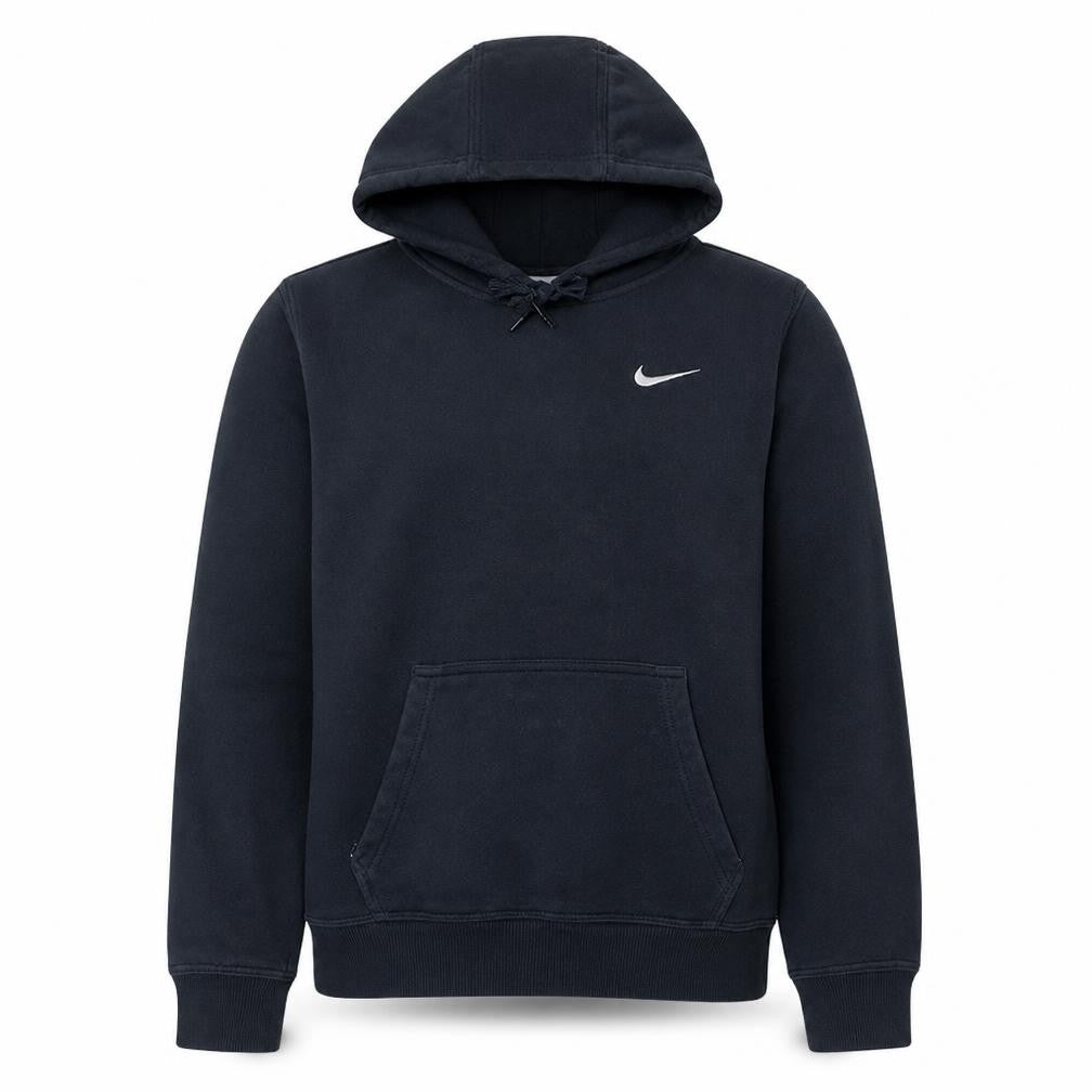Nike Men's Black Pullover Hoodie Size S Fleece Cotton Blend