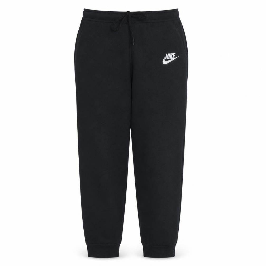 Nike Men's Black Jogger Sweatpants L Regular Fit Fleece Tapered