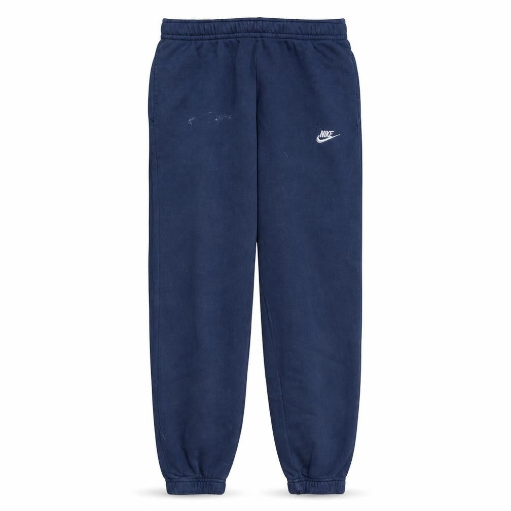 Nike Men's Blue Small Jogger Sweatpants Cotton Blend Elastic Waist