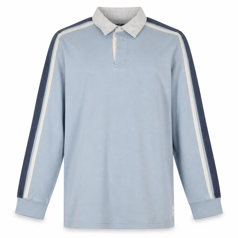 Marks & Spencer Blue Harbour Men's Blue XL Collared Pullover Sweatshirt