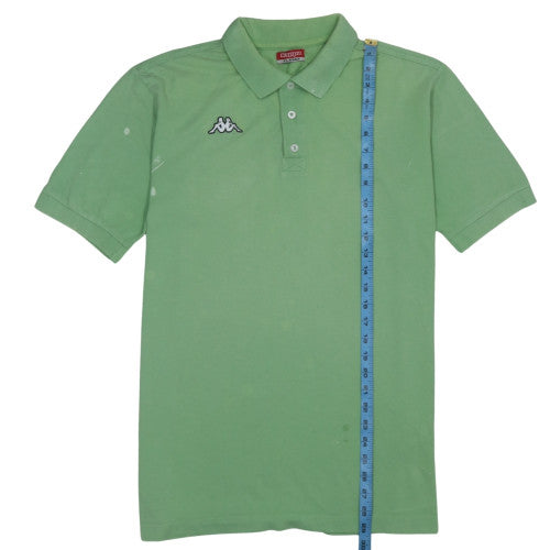 Kappa Men's Green XL Polo Shirt Cotton Short Sleeve Classic Fit
