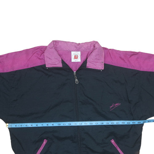 Killtec Women’s Black Pink 90s Windbreaker Jacket Size L