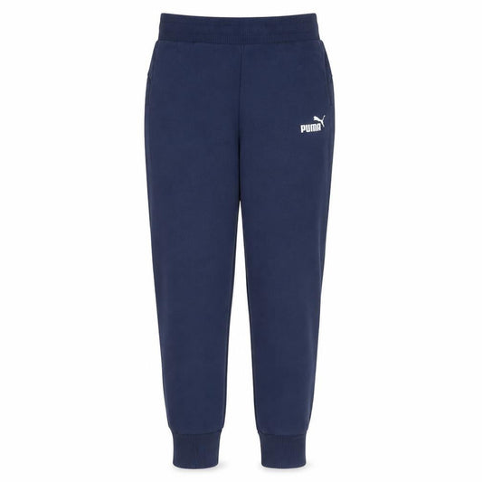Puma Womens Blue Joggers UK 8 Sweatpants Elastic Waist