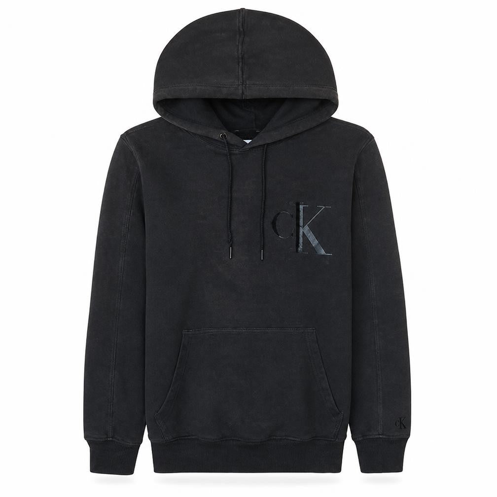Calvin Klein Jeans Men's Black Pullover Hoodie S Regular Fit