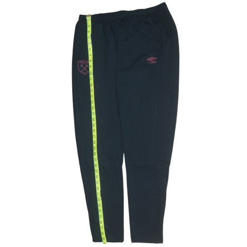 Umbro Mens Black XL West Ham United Jogger Trousers