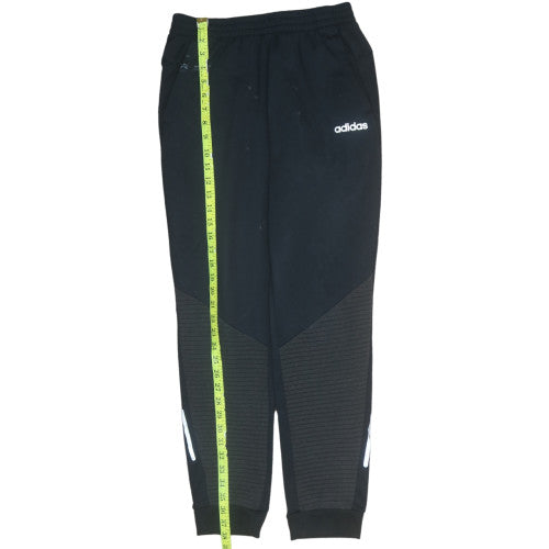Adidas Mens Black M Jogger Sweatpants with Reflective Details