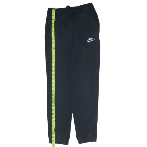 Nike Womens Black XS Jogger Trousers Fleece Cotton Blend Activewear