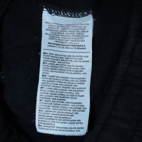 Nike Womens Black XS Jogger Trousers Fleece Cotton Blend Activewear