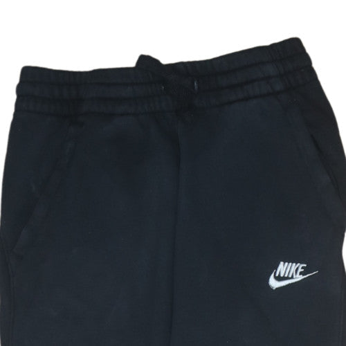 Nike Womens Black XS Jogger Trousers Fleece Cotton Blend Activewear
