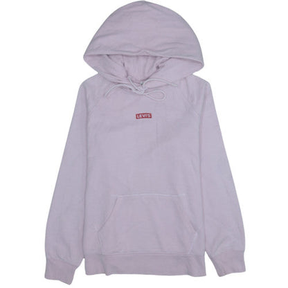 Levi's Women’s Pink Pullover Hoodie Small Cotton Blend Casual