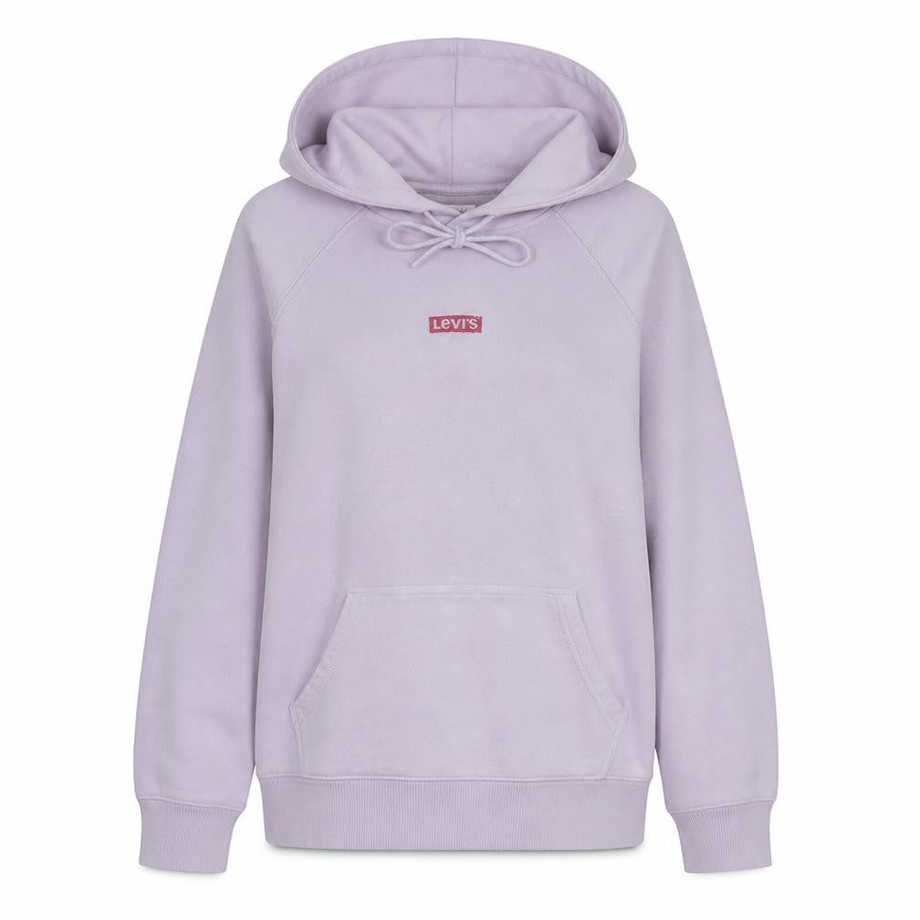 Levi's Women’s Pink Pullover Hoodie Small Cotton Blend Casual