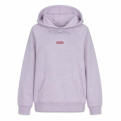 Levi's Women’s Pink Pullover Hoodie Small Cotton Blend Casual