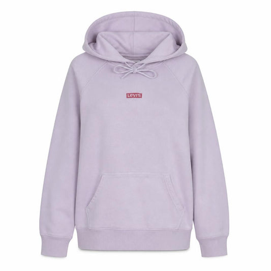 Levi's Women’s Pink Pullover Hoodie Small Cotton Blend Casual