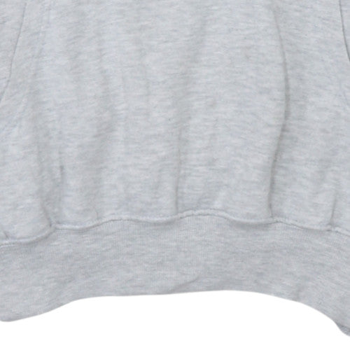 Hard Rock Cafe Men's Grey Pullover Hoodie Large Tenerife Logo
