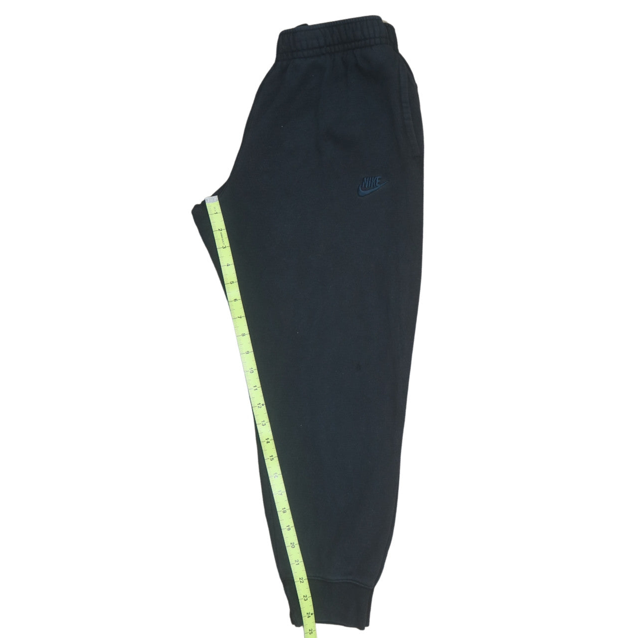 Nike Men's Black Fleece Jogger Sweatpants Small Regular Fit