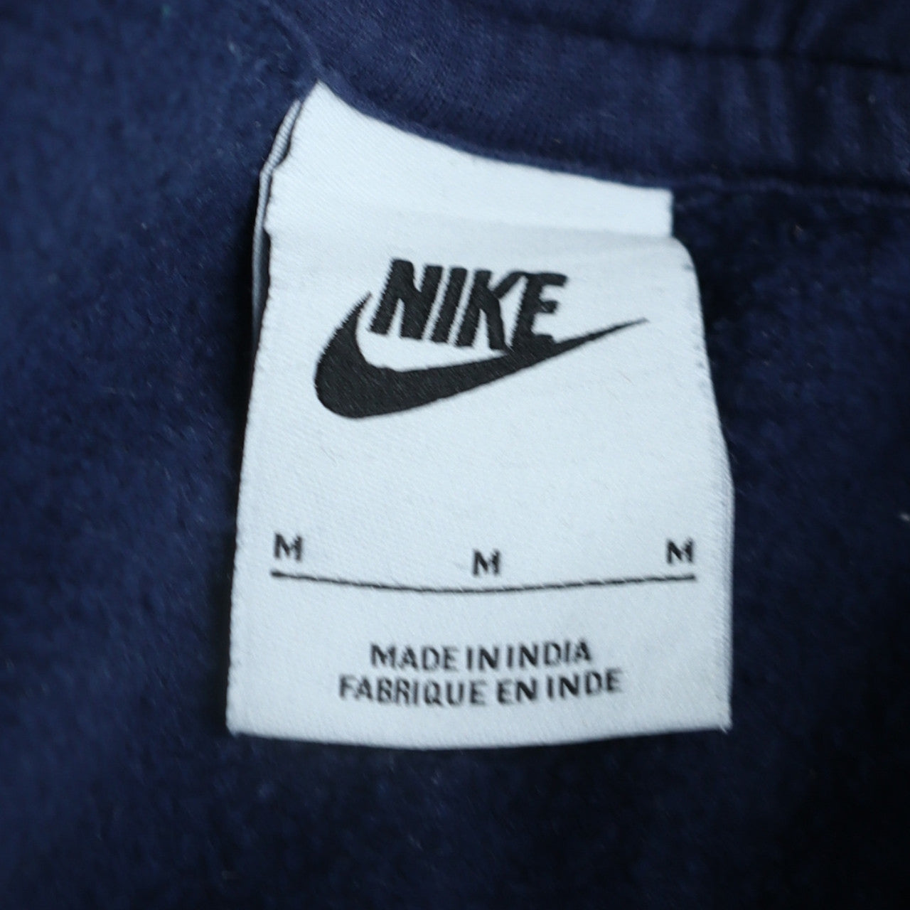 Nike Men's Blue Pullover Hoodie Size M Fleece Sportswear