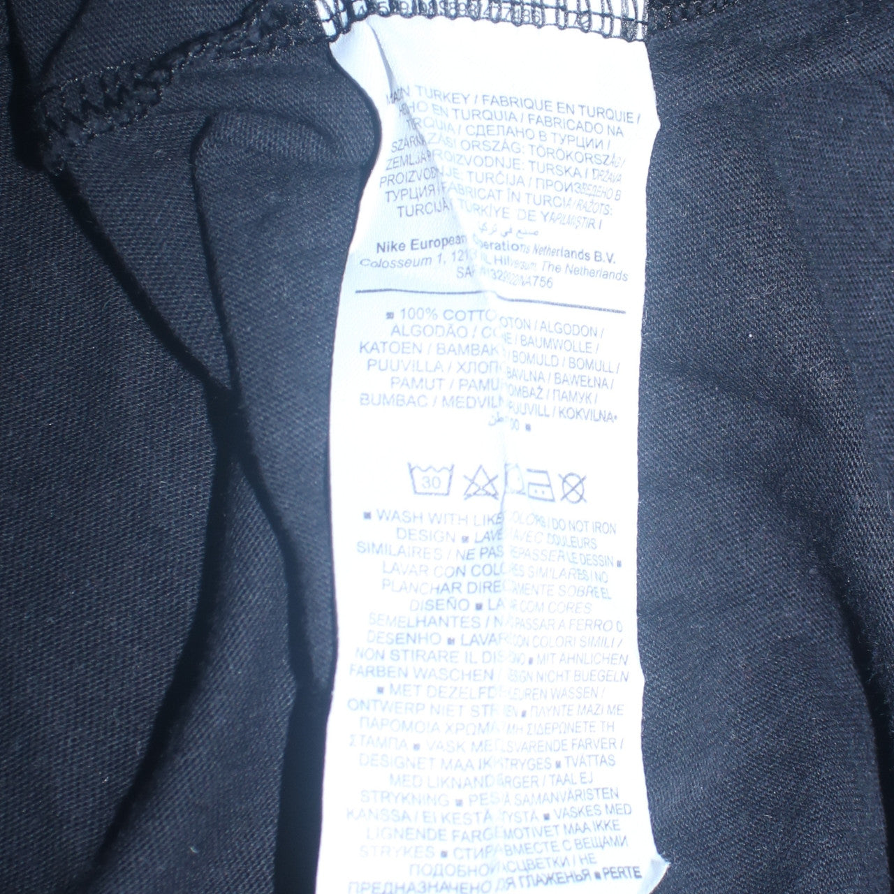 Nike Men's Black XS Just Do It Sportswear Graphic T-Shirt
