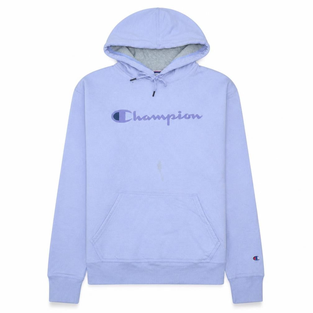 Champion Women's Light Purple Pullover Hoodie Size L Cotton Blend