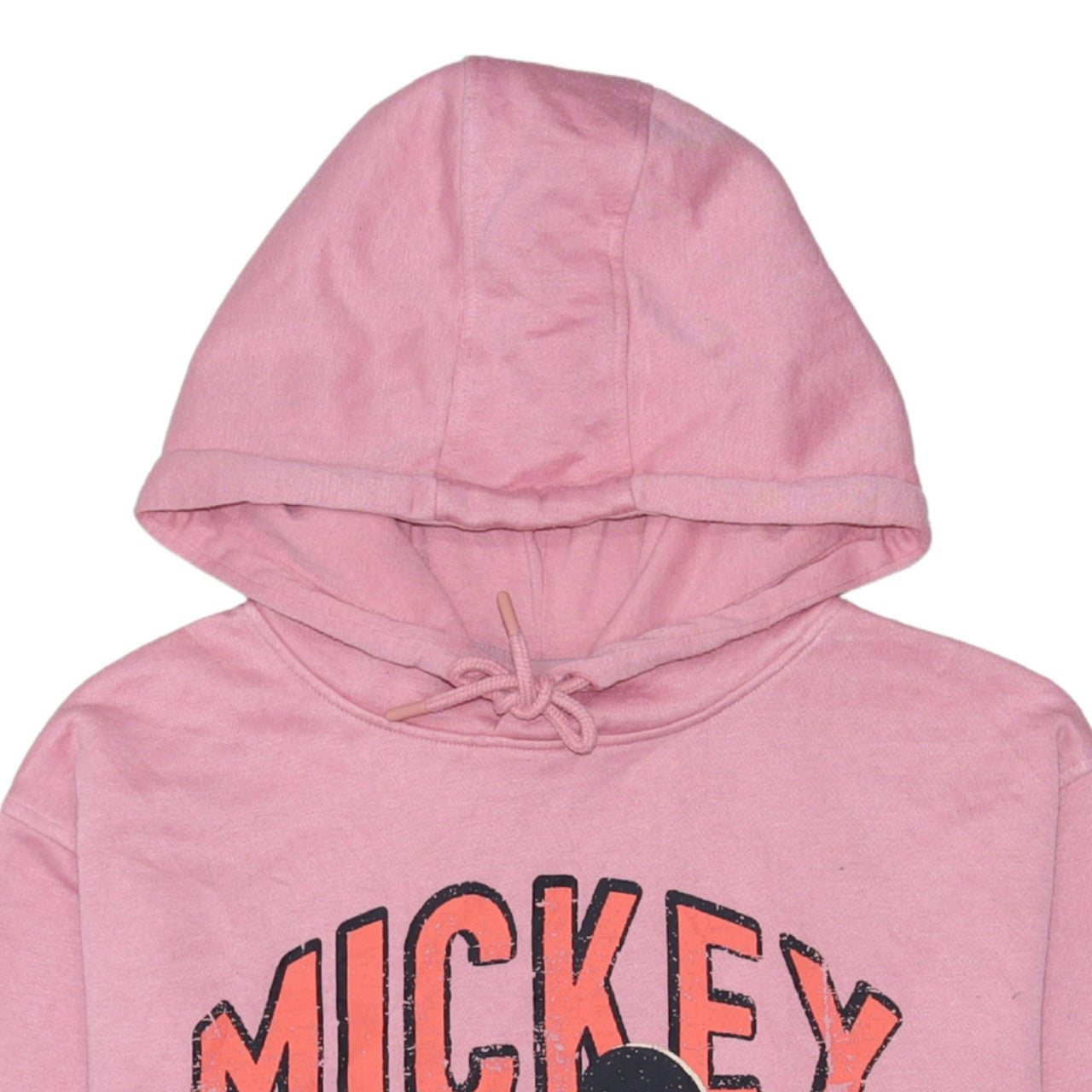 Primark Disney Women Pink XS Pullover Hoodie Mickey Graphic Print