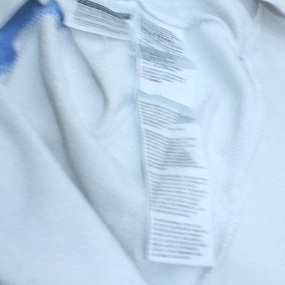 Levi's Women's White Blue Logo Crew Neck Pullover Sweatshirt Size S
