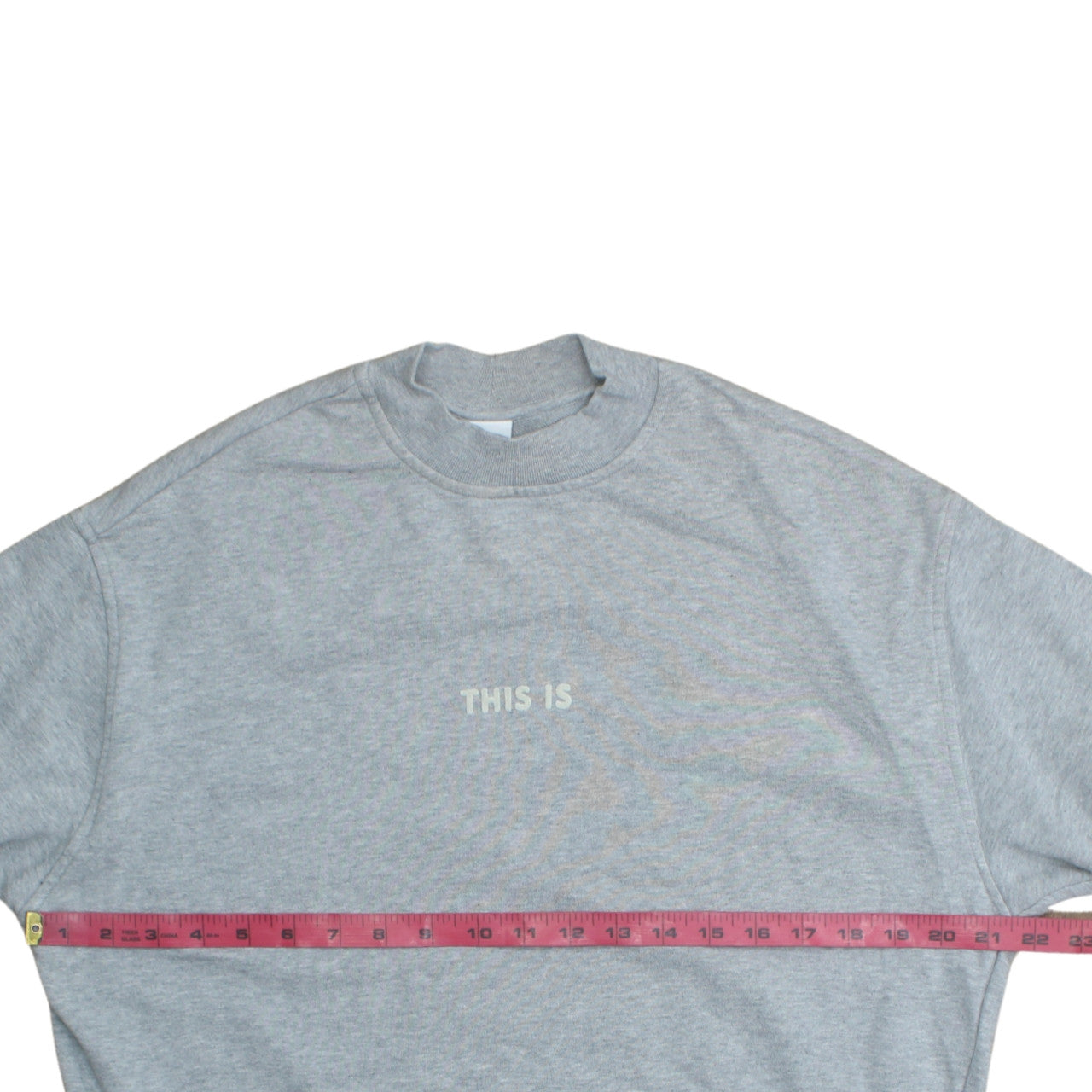 BOSS Men's Grey Crew Neck Pullover Sweatshirt Size S