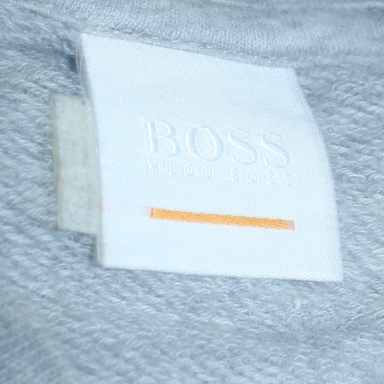 BOSS Men's Grey Crew Neck Pullover Sweatshirt Size S