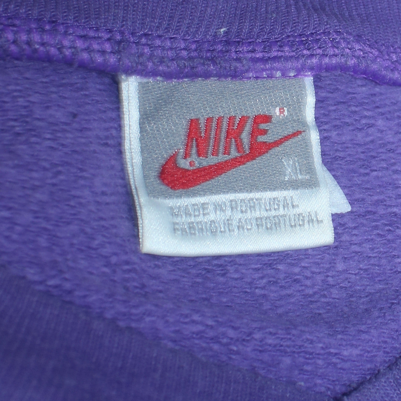Nike Womens Purple Crew Neck Pullover Sweatshirt XL