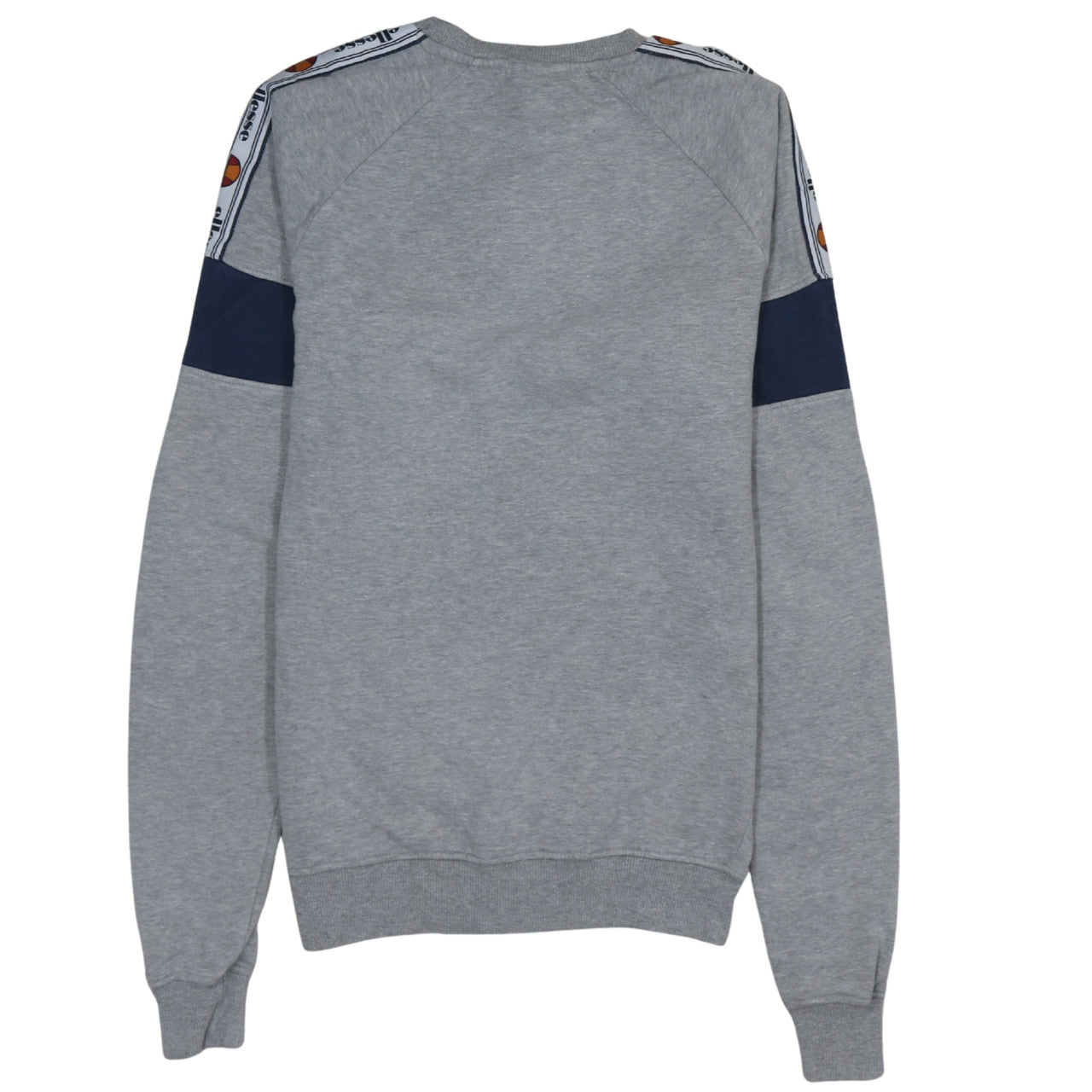 Ellesse Womens Grey Sweatshirt UK 4 Logo Pullover Classic Fit