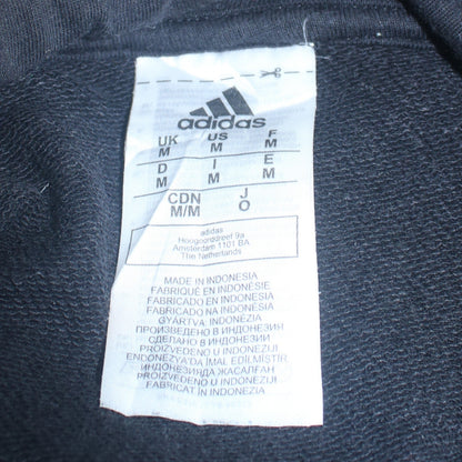 Additional view of Adidas men’s black camo logo pullover hoodie, size M