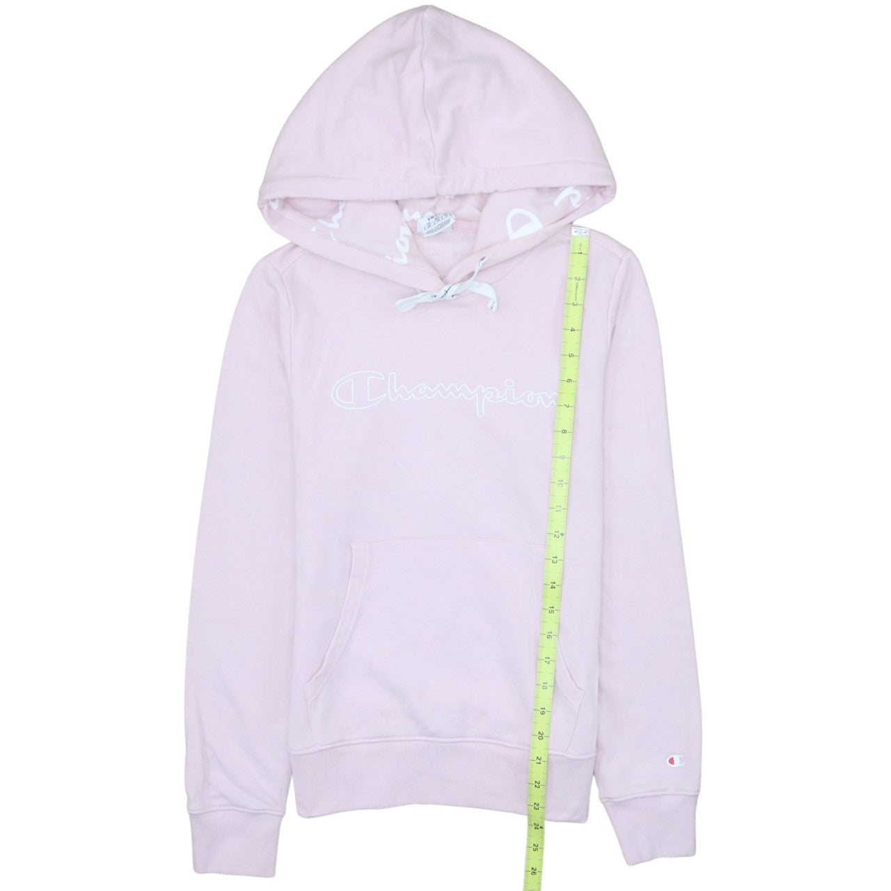 Champion Women's Pink Small Pullover Hoodie Cotton Blend