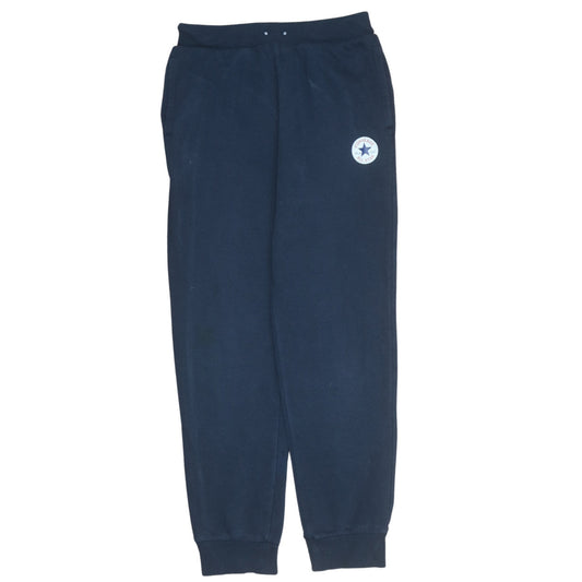 Converse Boys Blue Jogger Sweatpants XL 13-15 Years Fleece Activewear