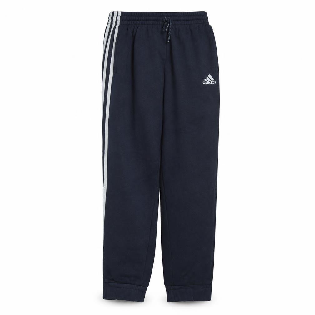 Adidas Men Black Track Pants M Regular Fit Elastic Waist Activewear